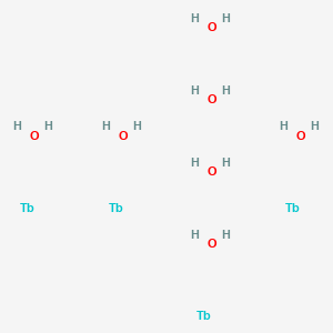 Chemical structure of Terbium oxide
