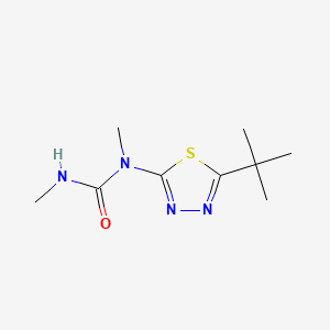 Chemical structure of Tebuthiuron