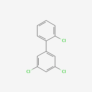 Chemical structure of 2',3,5-Trichlorobiphenyl