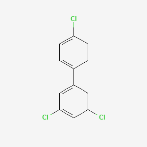 Chemical structure of 3,4',5-Trichlorobiphenyl