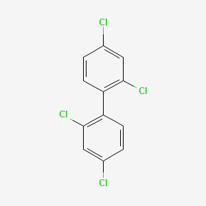 Chemical structure of 2,2',4,4'-Tetrachlorobiphenyl