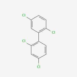 Chemical structure of 2,2',4,5'-Tetrachlorobiphenyl