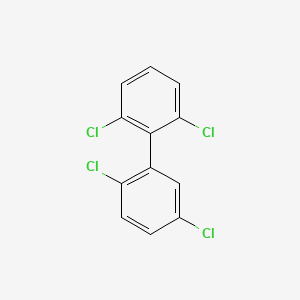 Chemical structure of 2,2',5,6'-Tetrachlorobiphenyl