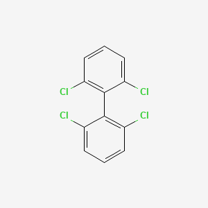 Chemical structure of 2,2'6,6'-Tetrachlorobiphenyl