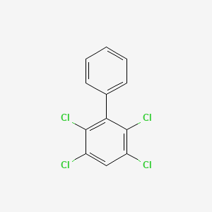 Chemical structure of 2,3,5,6-Tetrachlorobiphenyl