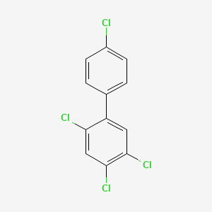 Chemical structure of 2,4,4',5-Tetrachlorobiphenyl