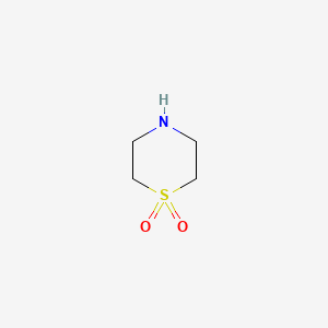 Chemical structure of Thiomorpholine 1,1-Dioxide