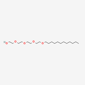 Chemical structure of Tetraethylene Glycol Monododecyl Ether