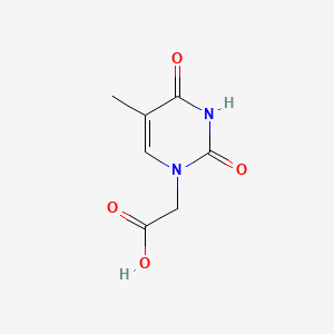 Chemical structure of Thymine-1-acetic acid