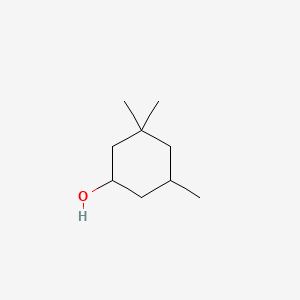 Chemical structure of 3,3,5-Trimethylcyclohexanol