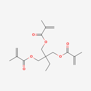 Chemical structure of Trimethylolpropane trimethacrylate