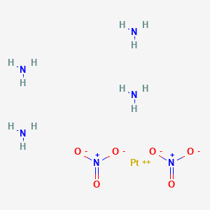 Chemical structure of Tetraammineplatinum nitrate