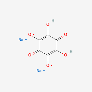 Chemical structure of Tetrahydroxyquinone disodium