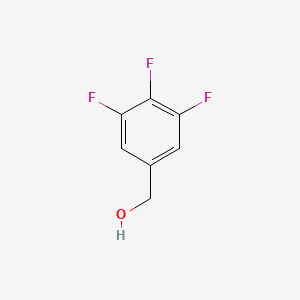 Chemical structure of 3,4,5-Trifluorobenzyl alcohol