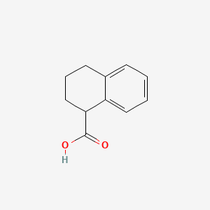 Chemical structure of 1,2,3,4-Tetrahydro-1-naphthoic Acid