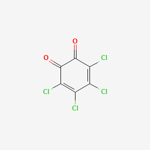 Chemical structure of o-Chloranil
