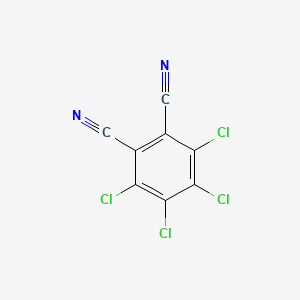 Chemical structure of Tetrachlorophthalonitrile