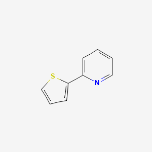 Chemical structure of 2-(2-Thienyl)pyridine