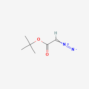 Chemical structure of tert-Butyl diazoacetate