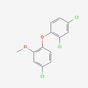 Chemical structure of Methyl triclosan