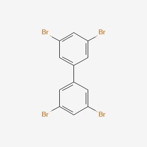 Chemical structure of 3,3',5,5'-Tetrabromobiphenyl