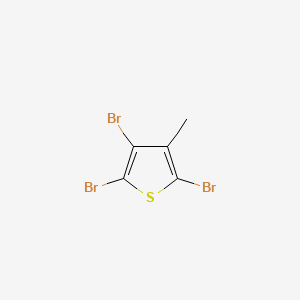 Chemical structure of 2,3,5-Tribromo-4-methylthiophene