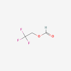 Chemical structure of 2,2,2-Trifluoroethyl Formate