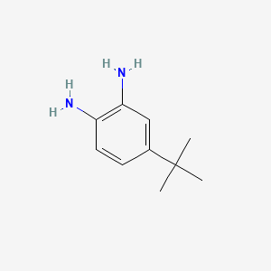 Chemical structure of 4-(tert-Butyl)-o-phenylenediamine