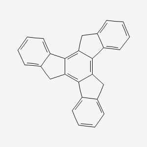Chemical structure of Truxene