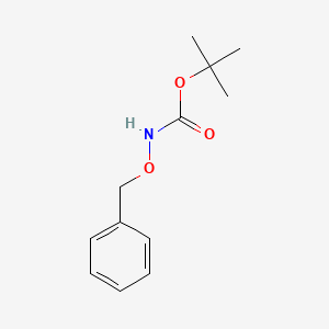 Chemical structure of tert-Butyl N-(benzyloxy)carbamate