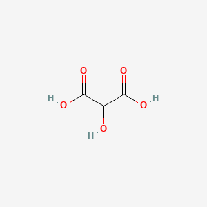 Chemical structure of Tartronic acid