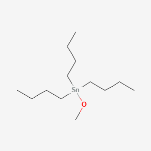 Chemical structure of Tributyltin methoxide
