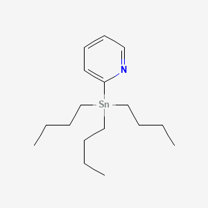 Chemical structure of 2-(Tributylstannyl)pyridine