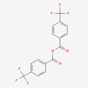 Chemical structure of 4-Trifluoromethylbenzoic Anhydride