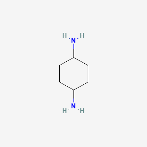 Chemical structure of trans-1,4-Diaminocyclohexane
