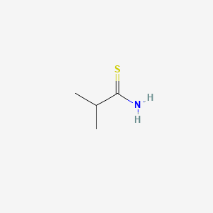 Chemical structure of Thioisobutyramide
