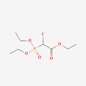 Chemical structure of Triethyl 2-fluoro-2-phosphonoacetate