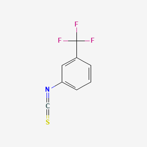 Chemical structure of 3-(Trifluoromethyl)phenyl Isothiocyanate
