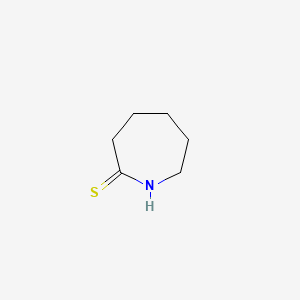 Chemical structure of Thiocaprolactam