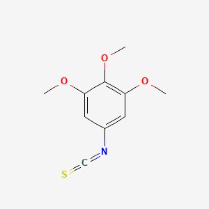 Chemical structure of 3,4,5-Trimethoxyphenyl isothiocyanate