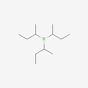 Chemical structure of Tri-sec-butylborane