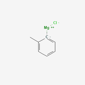 Chemical structure of o-Tolylmagnesium chloride
