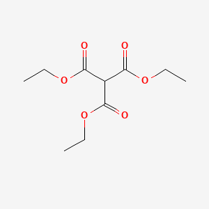 Chemical structure of Triethyl Methanetricarboxylate