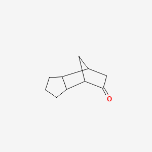 Chemical structure of Tricyclo[5.2.1.02,6]decan-8-one