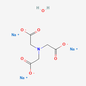 Chemical structure of Trisodium Nitrilotriacetate Monohydrate