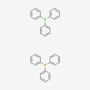 Chemical structure of Triphenylborane - Triphenylphosphine Complex