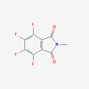 Chemical structure of 3,4,5,6-Tetrafluoro-N-methylphthalimide