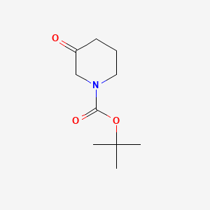 Chemical structure of 1-(tert-Butoxycarbonyl)-3-piperidone