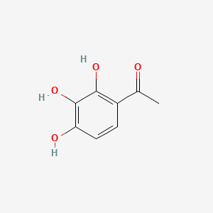 Chemical structure of 2',3',4'-Trihydroxyacetophenone
