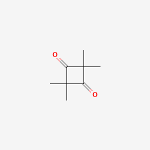 Chemical structure of Tetramethyl-1,3-cyclobutanedione [Precursor to Dimethyl Ketene]
